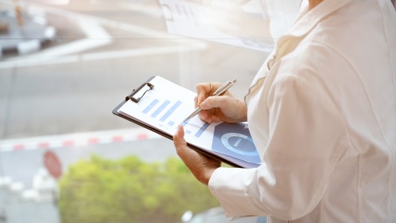 Compliance checklist illustration for ISO 45003